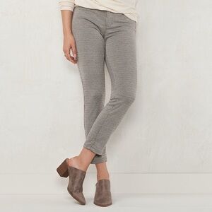 LC Lauren Conrad Ponte Super Skinny Pants